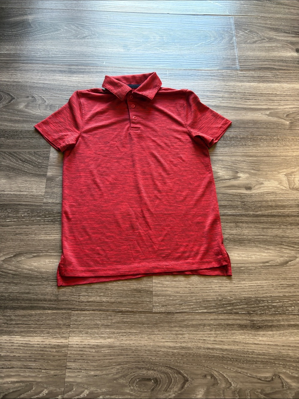Red Polo Shirt - Classic Short Sleeve Boy M8/10
